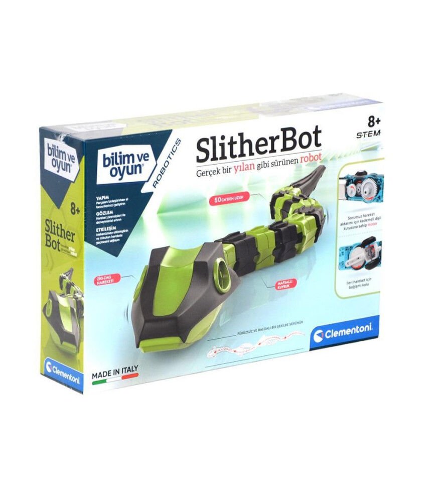 Clementoni Bilim ve Oyun Slitherbot - Robotik Laboratuvarı