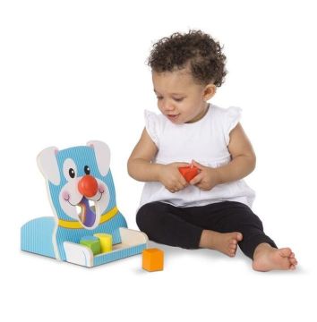 Melissa&Doug Ahşap Döndür ve Besle Şekiller