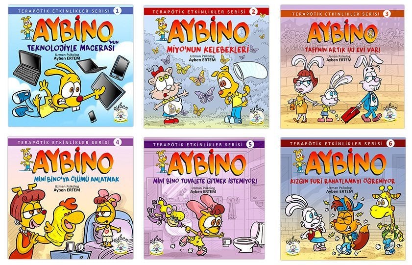 Ayben Terapötik Kitap Seti 6 Kitap