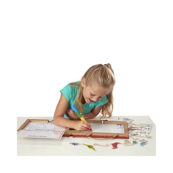 Melissa&Doug Oyna Çiz Yarat Dinozorlar