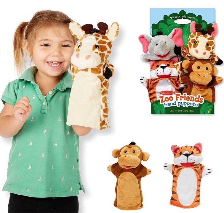 Melissa&Doug El Kukla Seti Hayvanat Bahçesi