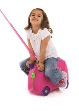 Trunki Çocuk Bavulu Pembe Trixie Valiz