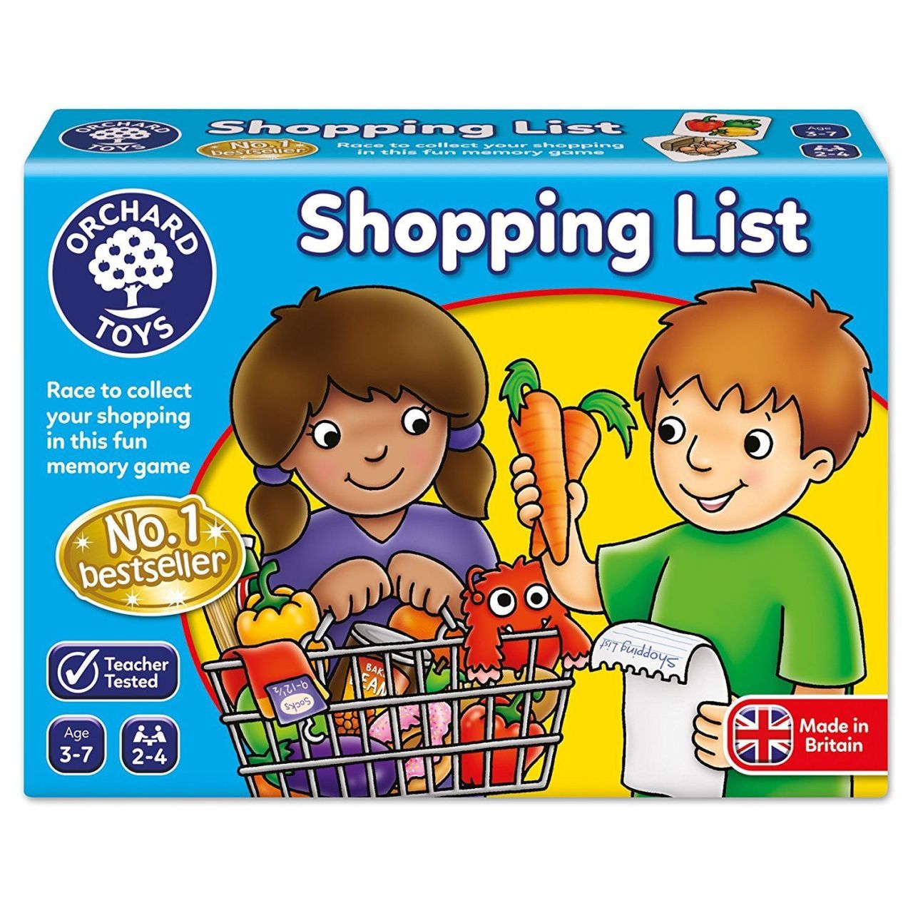 Orchard Shopping List Alışveriş Listesi Eşleştirme Oyunu