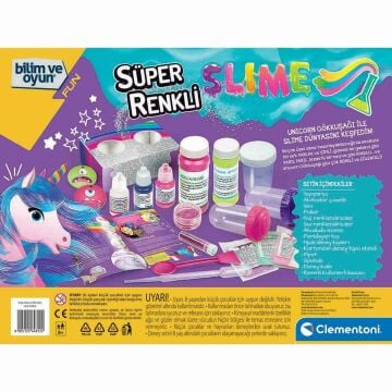 Clementoni Süper Renkli Slime 64812