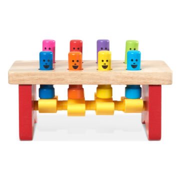 Melissa&Doug Ahşap Bambam Çivi Çakma Deluxe