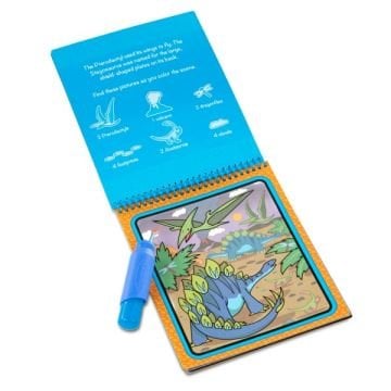 Melissa&Doug Water Wow! Su ile Boyama Kitabı Dinozorlar