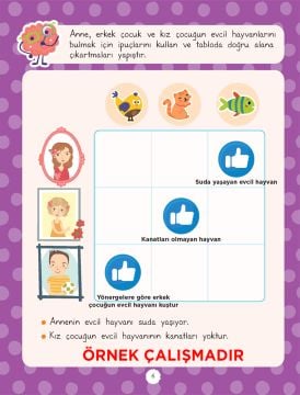 Dikkat Atölyesi Akıl Yürütme ve Mantıksal Düşünme Becerisi Etkinlikleri 4-7 Yaş