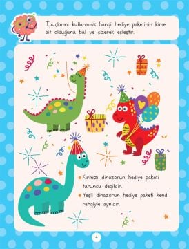 Dikkat Atölyesi Akıl Yürütme ve Mantıksal Düşünme Becerisi Etkinlikleri 4-7 Yaş