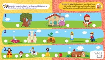 Dikkat Atölyesi Hafıza Gelişimi 2-4 Yaş (Görsel ve İşitsel Hafıza Gelişimi)