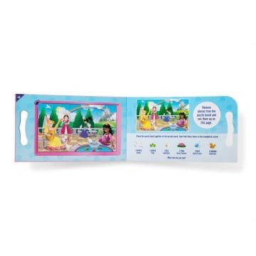 Melissa&Doug Mıknatıslı Yapboz Seti 2x15 Prenses