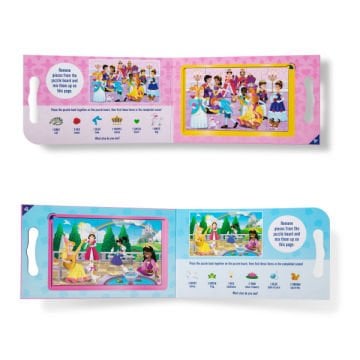 Melissa&Doug Mıknatıslı Yapboz Seti 2x15 Prenses