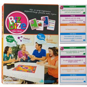 BizBize Aile İlişkilerini Güçlendirmeye Yönelik Oyun