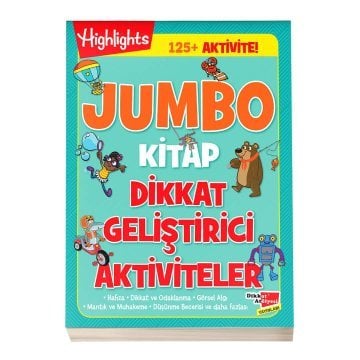 HighLights Jumbo Kitap Dikkat Geliştirici Aktiviteler