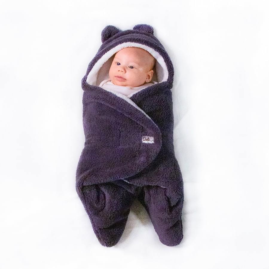 Owli Kışlık Dış Kundak Mor 0-6 Ay