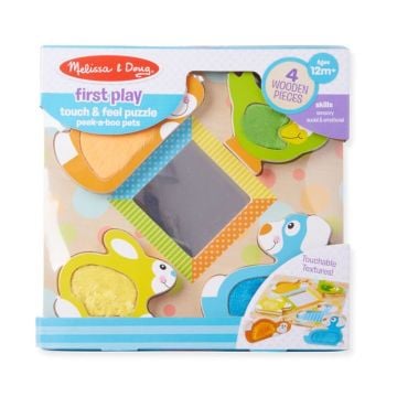 Melissa&Doug Dokun Hisset Yapboz Evcil Hayvanlar