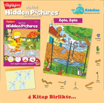 HighLights My First Hidden Pictures 4 Kitap 3-6 Yaş