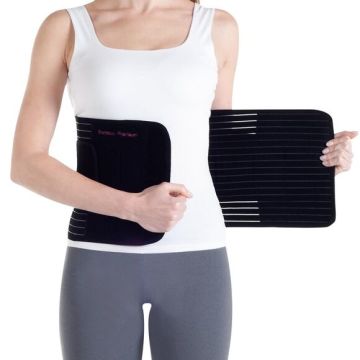 Owli Bamboo Premium Doğum Sonrası Korse Siyah M/L