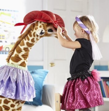 Melissa&Doug Dev Peluş Oyuncak Zürafa