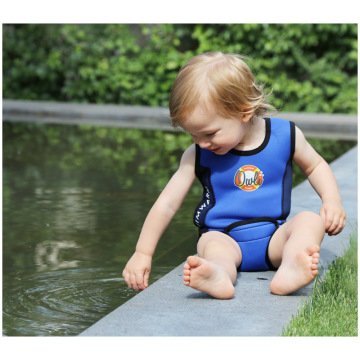 Owli Swimwarm Üşütmeyen Bebek Mayosu Mavi 6-12 ay