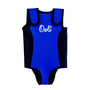 Owli Swimwarm Üşütmeyen Bebek Mayosu Mavi 12-24 ay
