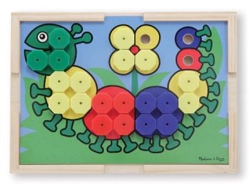 Melissa&Doug Ahşap Diz Yerleştir Renkler