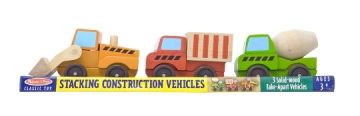 Melissa&Doug Ahşap İnşaat Araçları Seti