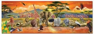 Melissa&Doug Dev Yer Yapbozu Safari Puzzle (100 parça)