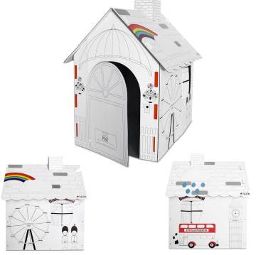 Little Maker Boyanabilir Karton Maket Little London