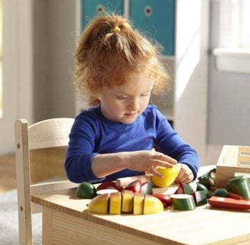 Melissa&Doug Ahşap Kes Oyna Gıdalarımız
