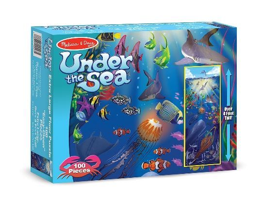 Melissa&Doug Dev Yer Yapbozu Deniz Altında (100 parça)