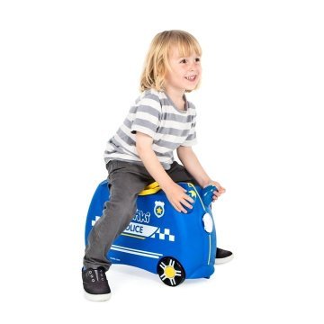 Trunki Çocuk Bavulu Polis Arabası Percy