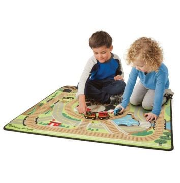 Melissa&Doug Oyun Halı Seti Tren