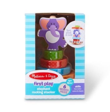 Melissa&Doug Ahşap Sallanan Kule Fil