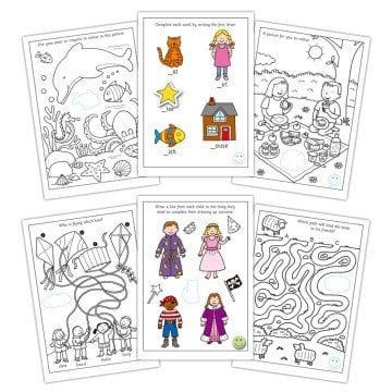 Galt First Activity Book İlk Aktivite Kitabım