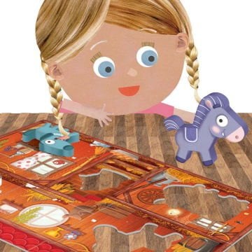 Montessori First Puzzle The Farm